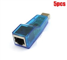5Pcs For Pc Usb 2.0 To Lan RJ45 Ethernet 10/100MBPS Network Card Adapter Ic N hb