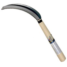 Serrated Sickle Garden Tool for Weeding - Compact and Lightweight - Japanese ...