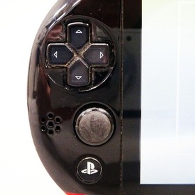 Sony Playstation PS Vita Red Black PCH-2000 Console only PSV Slim Japan Used