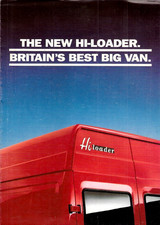 Leyland Daf 400 Series Hi-Loader Van 1992-1993 UK Market Foldout Sales Brochure