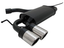 Novus Sportendschalldämpfer für VW Golf V GTI (1K) 2 x 76mm SR-Design