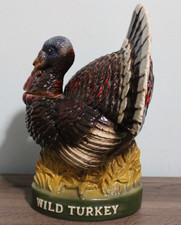 Vintage Austin Nichols 1978 #8 Wild Turkey Strutting Turkey Decanter - Empty