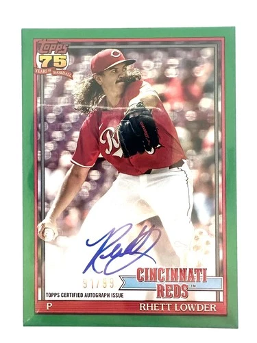 2026 Topps Series 1 Rhett Lowder Red Foil (RAW)