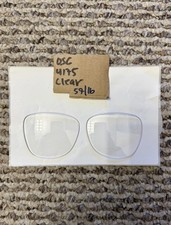 New Ray Ban Clubmaster Oversized RB4175 4175 Clear Replacement Lenses 57/16