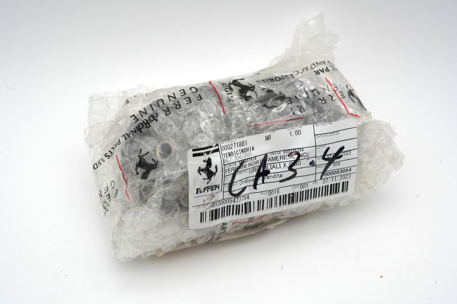 Ferrari FF/GTC4 Lusso Purosangue Aux belt Tensioner PN 271881