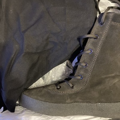 Yeezy Season 4 Oil Thick Suede Crepe Boot