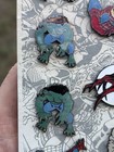 Vintage 1993, Lot of 15, Marvel Comics Planet Studios Enamel Pins, STORE DISPLAY — photo 4