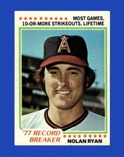 1978 Topps Set-Break #  6 Nolan Ryan Record Breaker EX-EXMINT *GMCARDS*