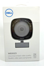 Dell WB3023 2K QHD 1440p USB Webcam w/ Mic Autofocus   Brand New NIB