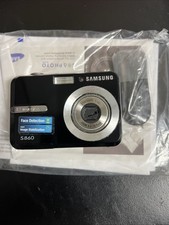 Samsung Digital Camera S860 Compact Black 8.1MP Zoom
