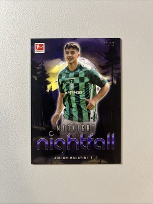 Topps Bundesliga Midnight 2024-25 SV Werder Bremen Julian Malatini Nightfall /12