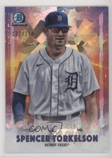 2021 Bowman Chrome Dawn of Glory Atomic Refractor 132/150 Spencer Torkelson uk2