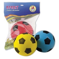 Pallone Spugna Soft Ball Per Bambini  D.194 , Morbida In 3 Colori - Androni Gioc