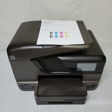 HP Officejet Pro 8600 Plus Color Inkjet Printer NO INK 800 Pgs LOW USE SEE INFO
