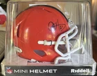 Eric Metcalf Signed Cleveland Browns Mini Helmet