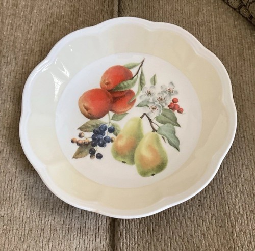 1 Lenox Fruit Orchard in Bloom Rim Soup Pasta Bowl 8-3/4" EUC - Picture 8 of 10