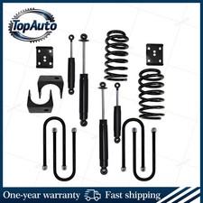 3 Front 5 Rear Drop Lowering Springs Shocks Flip Kit For 1973-87 Chevy C10 Gmc
