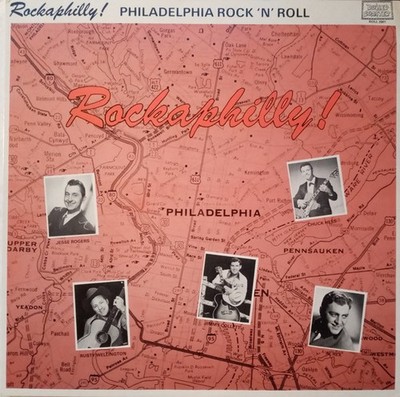 Various - Rockaphilly! Philadelphia Rock 'n' Roll - Used Vinyl Record - E34z
