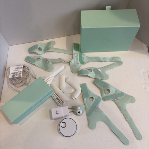 Owlet Smart Sock 3rd Gen Infant Monitor With Extra Parts Used Power Tested *READ