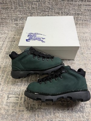 Größe 11 (EU 45) - Burberry Nubuk Trek Boot Vine Green