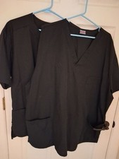 Cherokee Workwear Scrubs Unisex Top Size XL