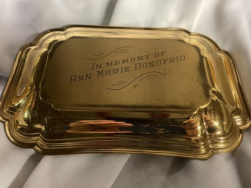 Pewter Rectangular Tray - Picture 2 of 2