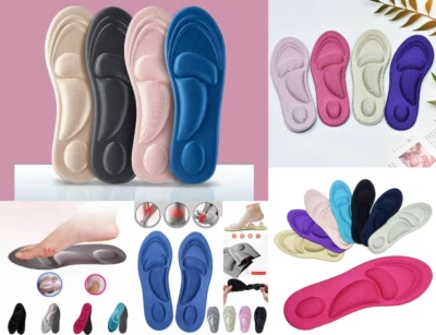MONEY SAVERS New Memory Foam Orthotic Insoles for Heel & Plantar Fasciitis for Pain Comfort
