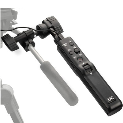 JJC Multi-Function Video Camera Remote Control Pan Bar Remote Control ...