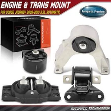 4x Engine Motor & Transmission Mount for Dodge Journey 2009-2010 3.5L Automatic