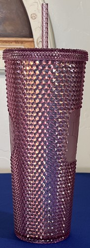 Walt Disney World 50th Anniversary Geometric Starbucks Tumbler with Straw PINK - Picture 4 of 7