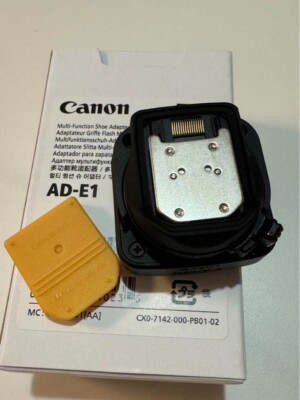 Canon AD-E1 Multi-Function Accessory Shoe Adapter ADE1 JP | eBay