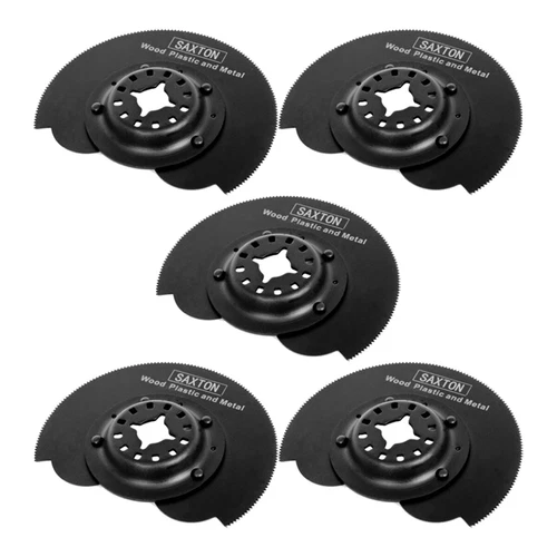 Saxton 80mm Segmented Blade for Fein Multimaster Bosch Makita Multitool (5 Pack)