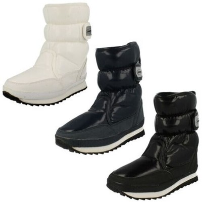 Snowfun Damen Zerissen Band Schneestiefel - 8.886709