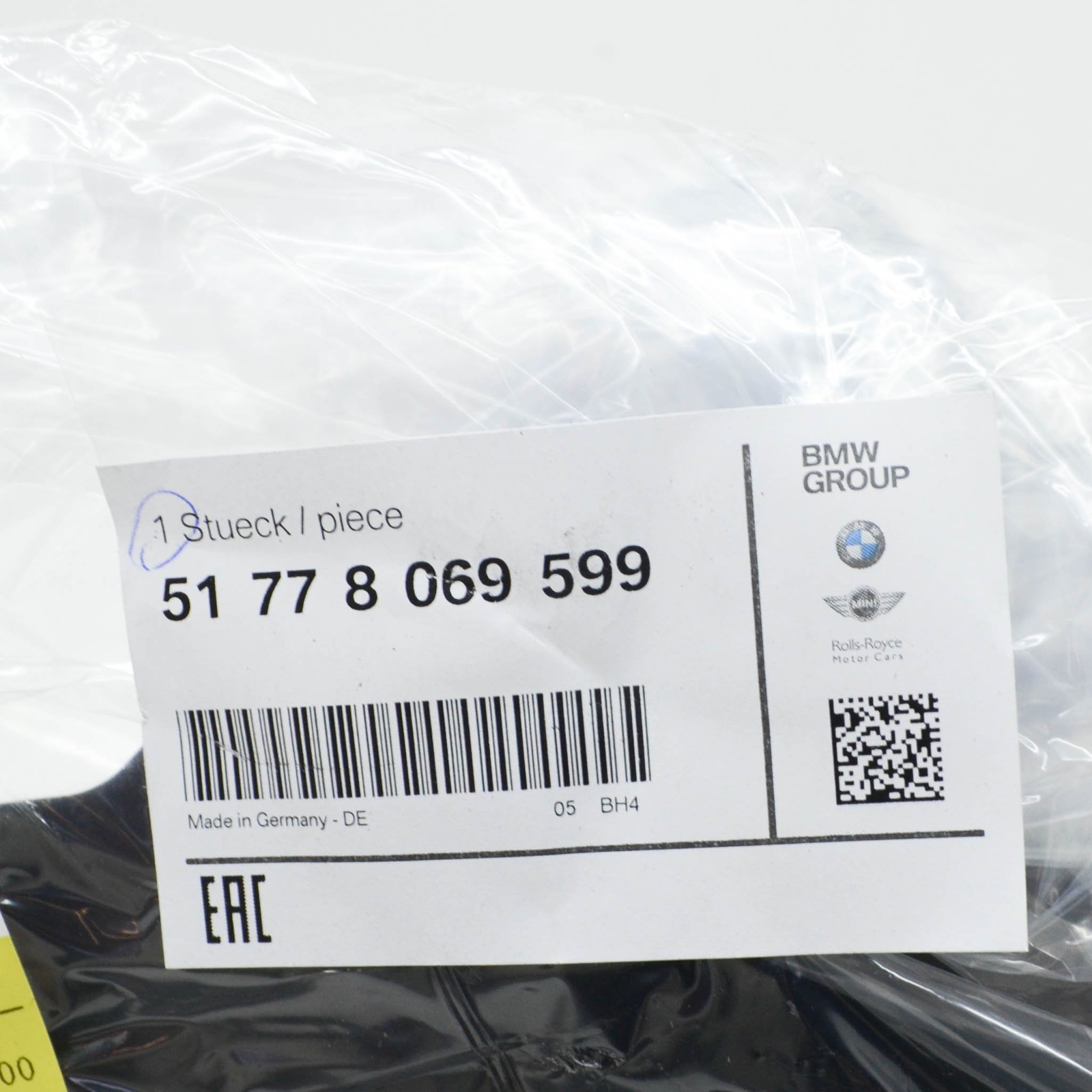 BMW M5 F90 REAR LEFT WHEEL ARCH TRIM 51778069599 GENUINE for sale  