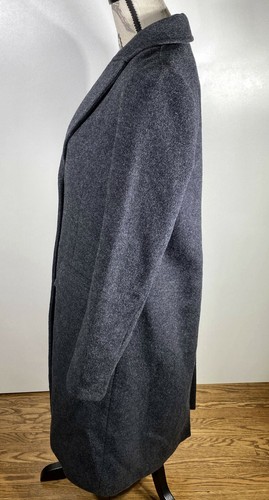 Madewell Teatro Swing Coat in Heather Grey, Women's Size 6, New Without tags - Picture 2 of 6