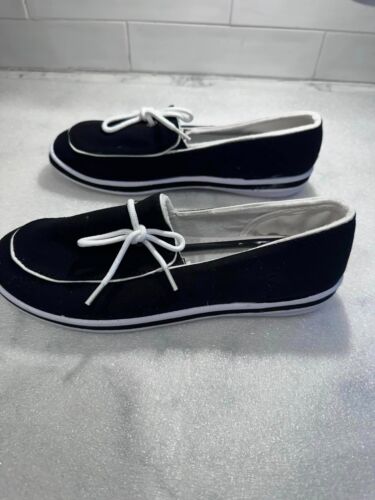 New women's East Wind comfort sneaker size 7W black - Picture 2 of 3