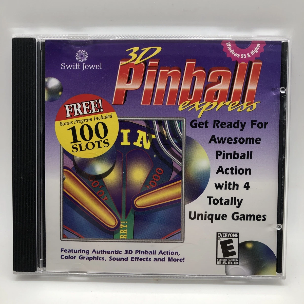 3D Pinball Express Brand: Swift Jewel CD-ROM Windows 95 or Higher