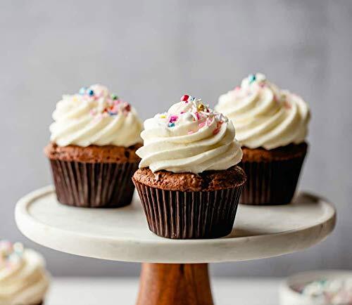 400-Count Brown Standard Cupcake Liners Swedish Paper Coffee Baking ...