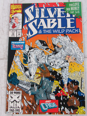 Silver Sable and the Wild Pack #13 June 1993 Marvel Comics