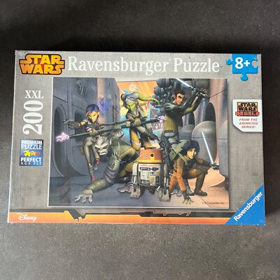 Ravensburger Star Wars Rebels Puzzle 200 XXL 128099 Kanan Jarrus Ezra Bridger