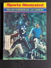 Calvin Hill Signed Autographed Sports Illustrated Aug. 16, 1971 Dallas Cowboy