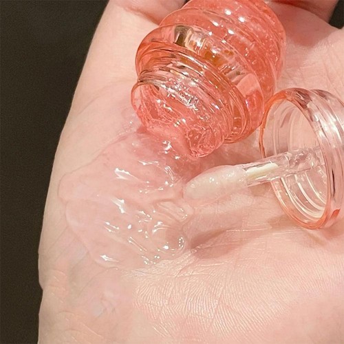 1x Cute Little Honey Pot Lip Oil Fruit Flavour Oil Balms Dry Chapped Gloss Lips - Picture 8 of 18
