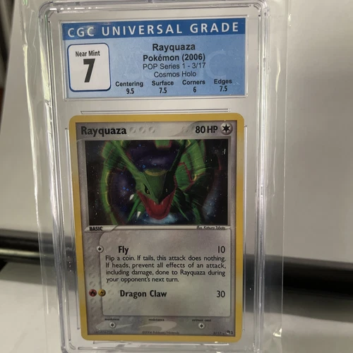 Rayquaza Pokemon 2006 Pop Series 1 - 3/17 Cosmo Holo