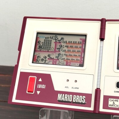 美品　任天堂GAME&WATCH MULTI SCREEN MARIO BROS NINTENDO GAME AND & WATCH Mario Bros Multi Screen 1983