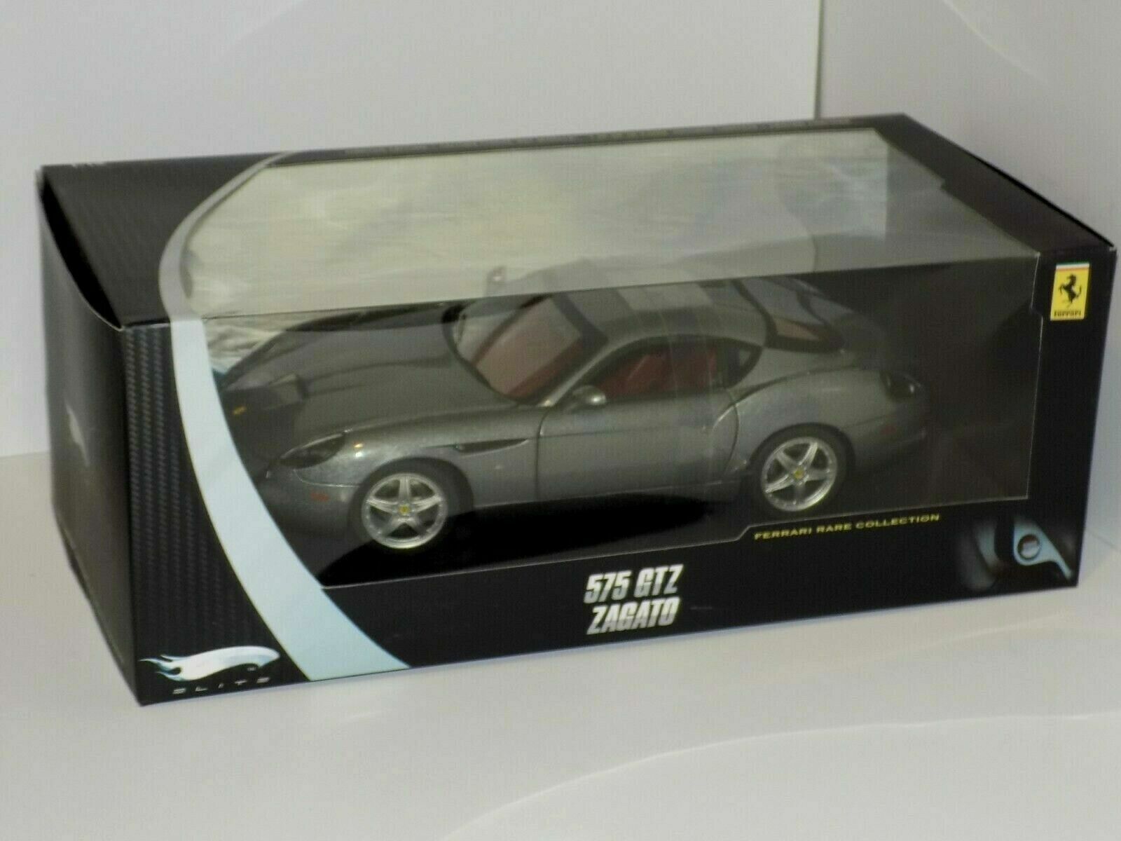 FERRARI 575 GTZ ZAGATO (ELITE) HOT WHEELS MODEL 1/18 LIM:5000PCS 