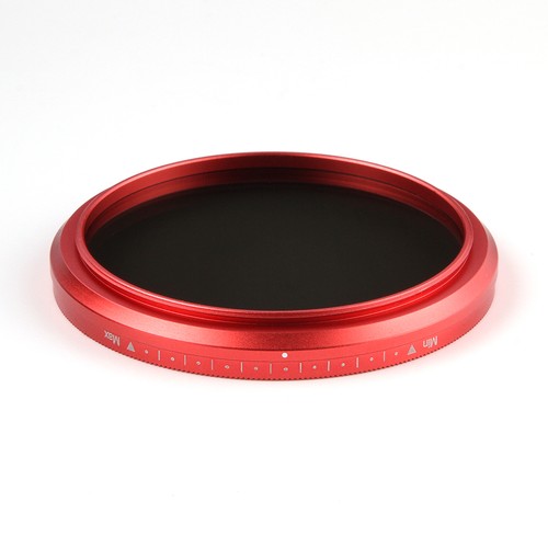 New FOTGA Fader Variable ND Filter 52mm ND2 to ND400 ND100 Neutral Density Red - Picture 8 of 11