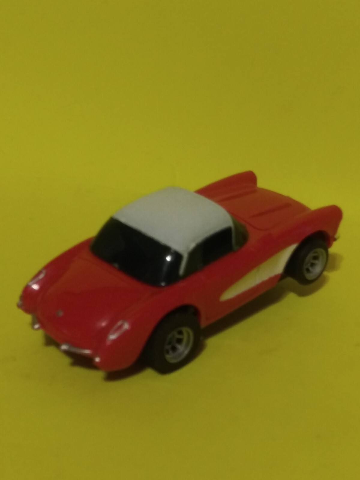 AURORA AFX RARE VINTAGE 1957 CHEVY CORVETTE Red HO SLOT CAR MINT COND