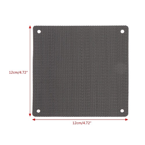 Computer Mesh Dustproof Cover Chassis Dust Cover DIY PVC for Case Fan Dust Filte - Afbeelding 2 van 8