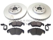 JUEGO DE DISCOS Y PASTILLAS DE FRENO VENTILADOS DELANTEROS AUDI A5 2.7 TDi 2007-2012 320 mm (comprueba tamaño)