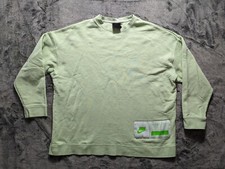 Nike Long Sleeve Oversized Sweatshirt Women's Size Small Light Green